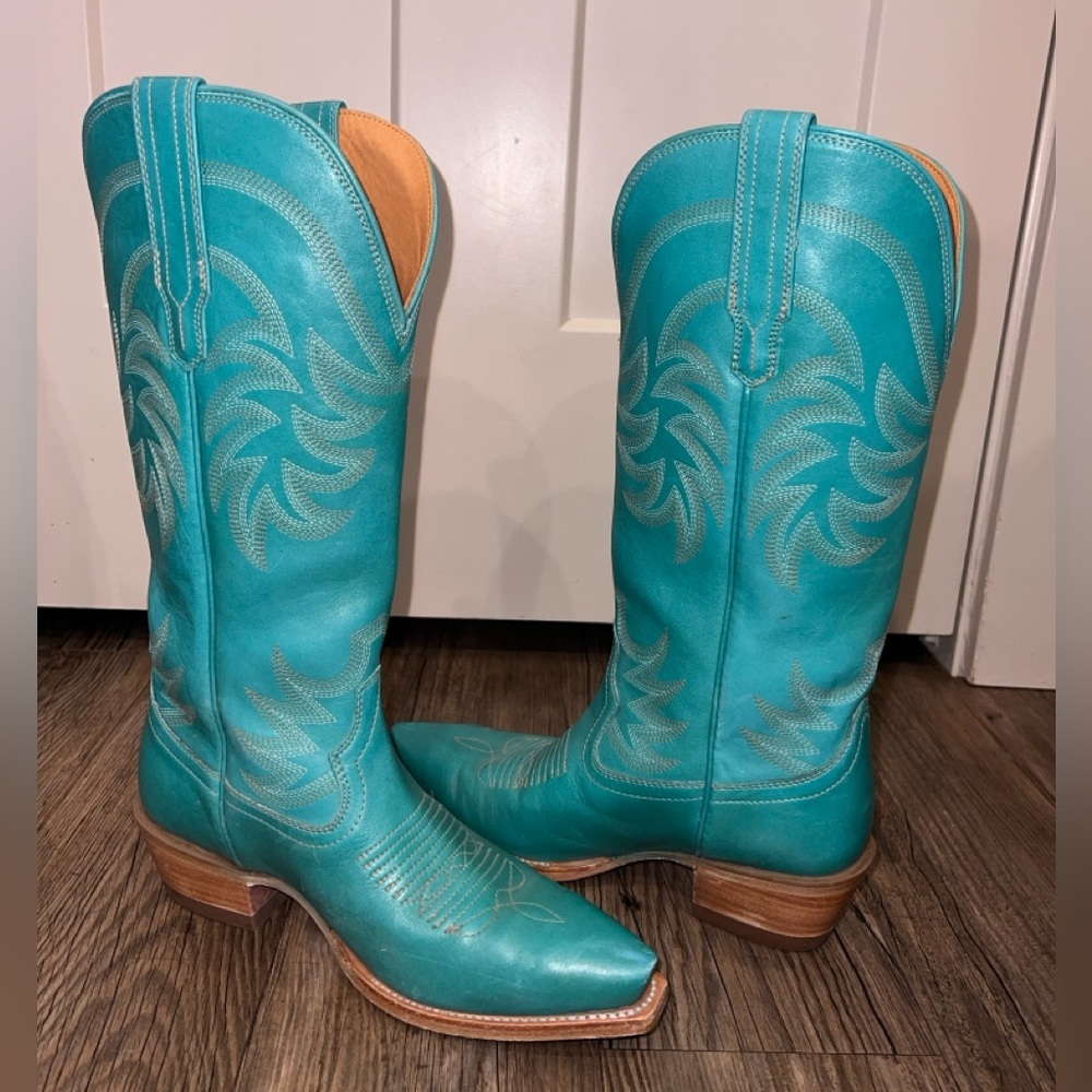 Tecovas The Annie Size 8 Color: Lagoon Bovine